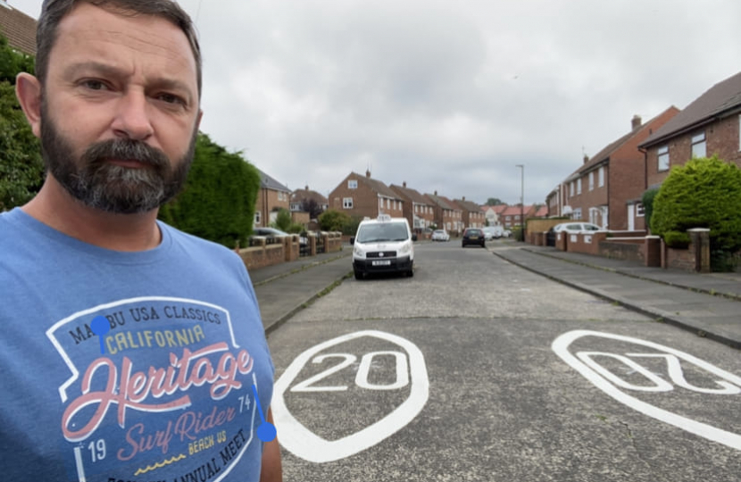 Cllr Greg Peacock - Pennywell Road Markings 