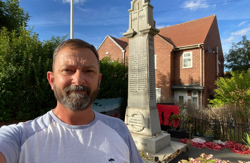 Greg - South Hylton Cenotaph 