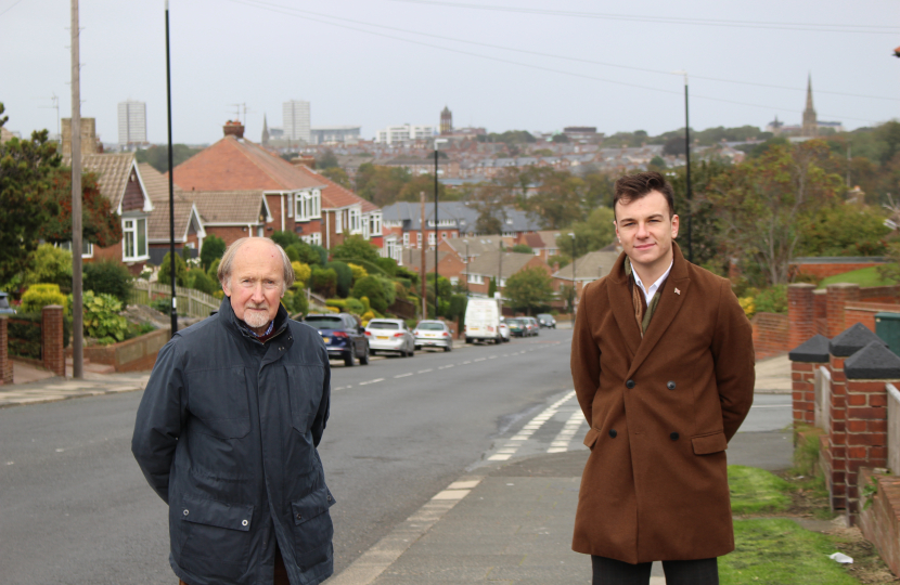 Peter and Lyall on Strawberry Bank 